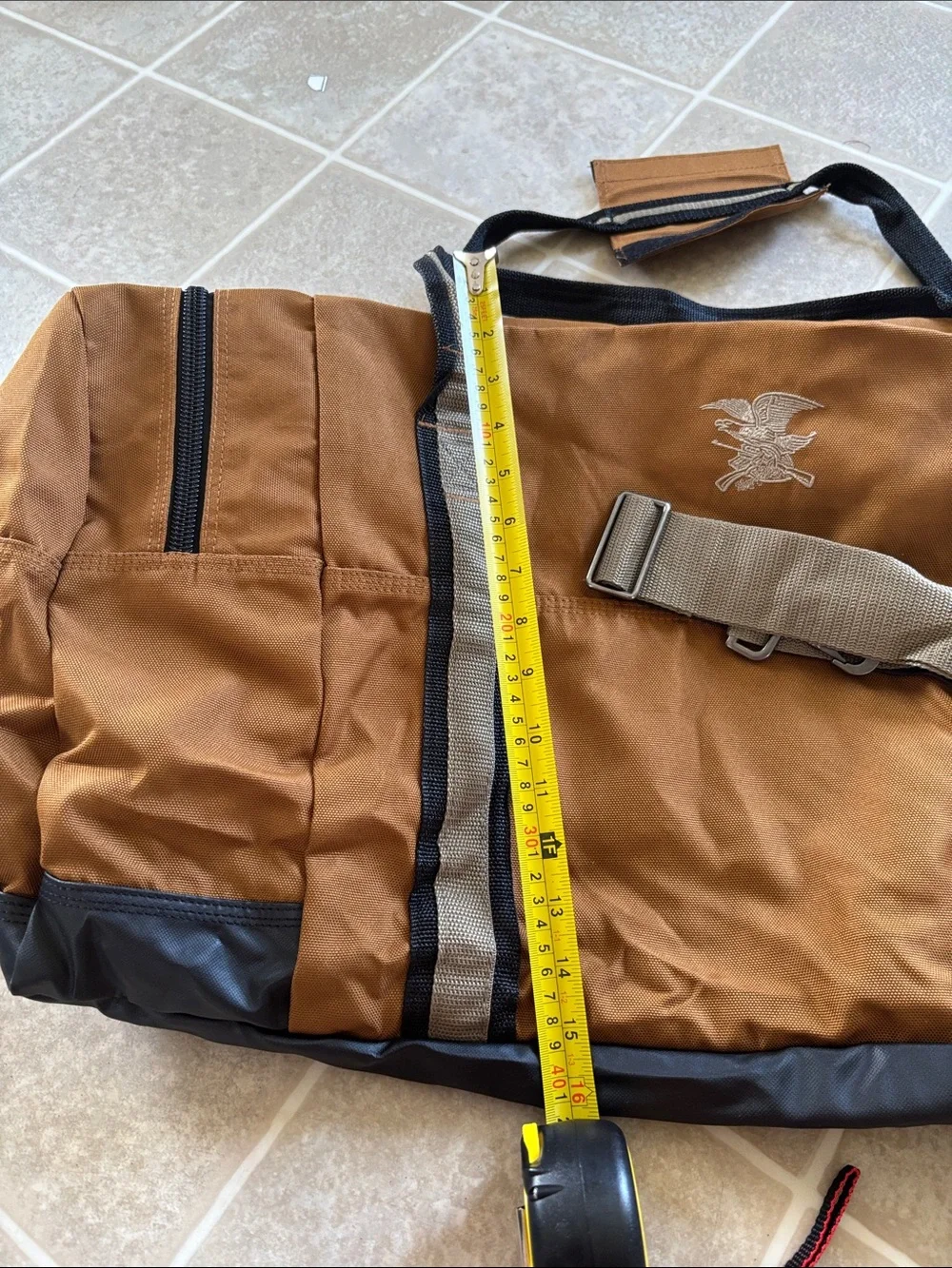 National Rifle Association Heavy Canvas Bag With Strap Never In Original